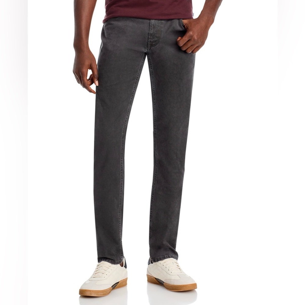 Men’s Cotton Stretch Twill Slim Fit 5 Pocket Pants